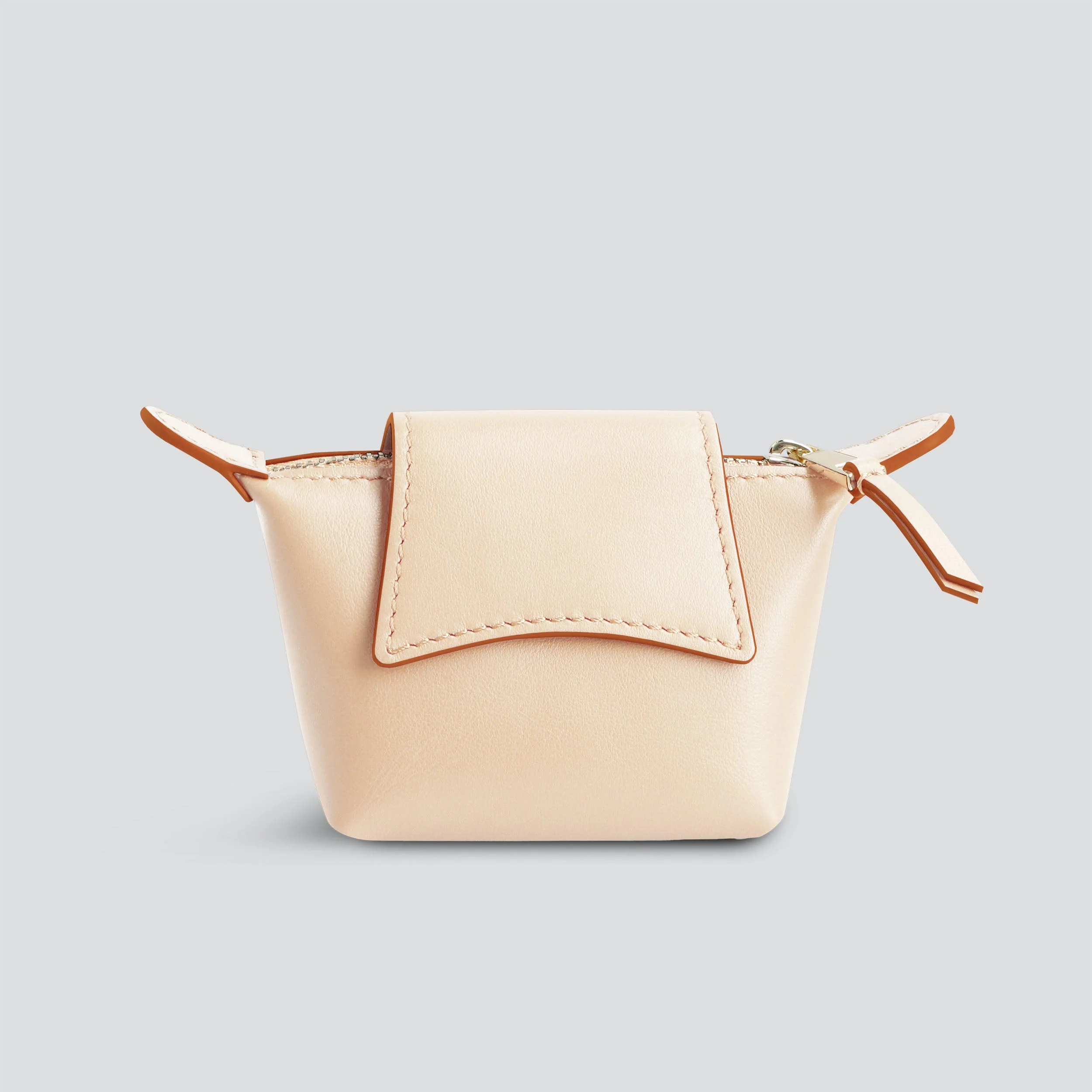 Arch Coin Purse - cream