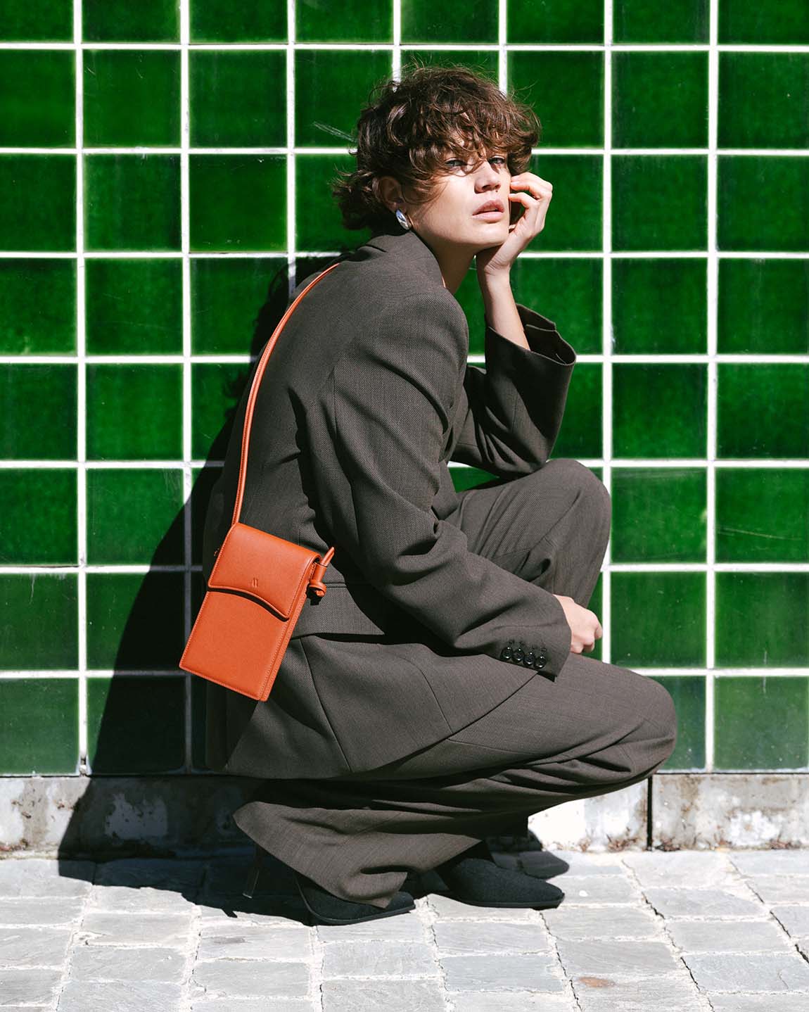 Arch Smartphone Pouch - terracotta - Image 6