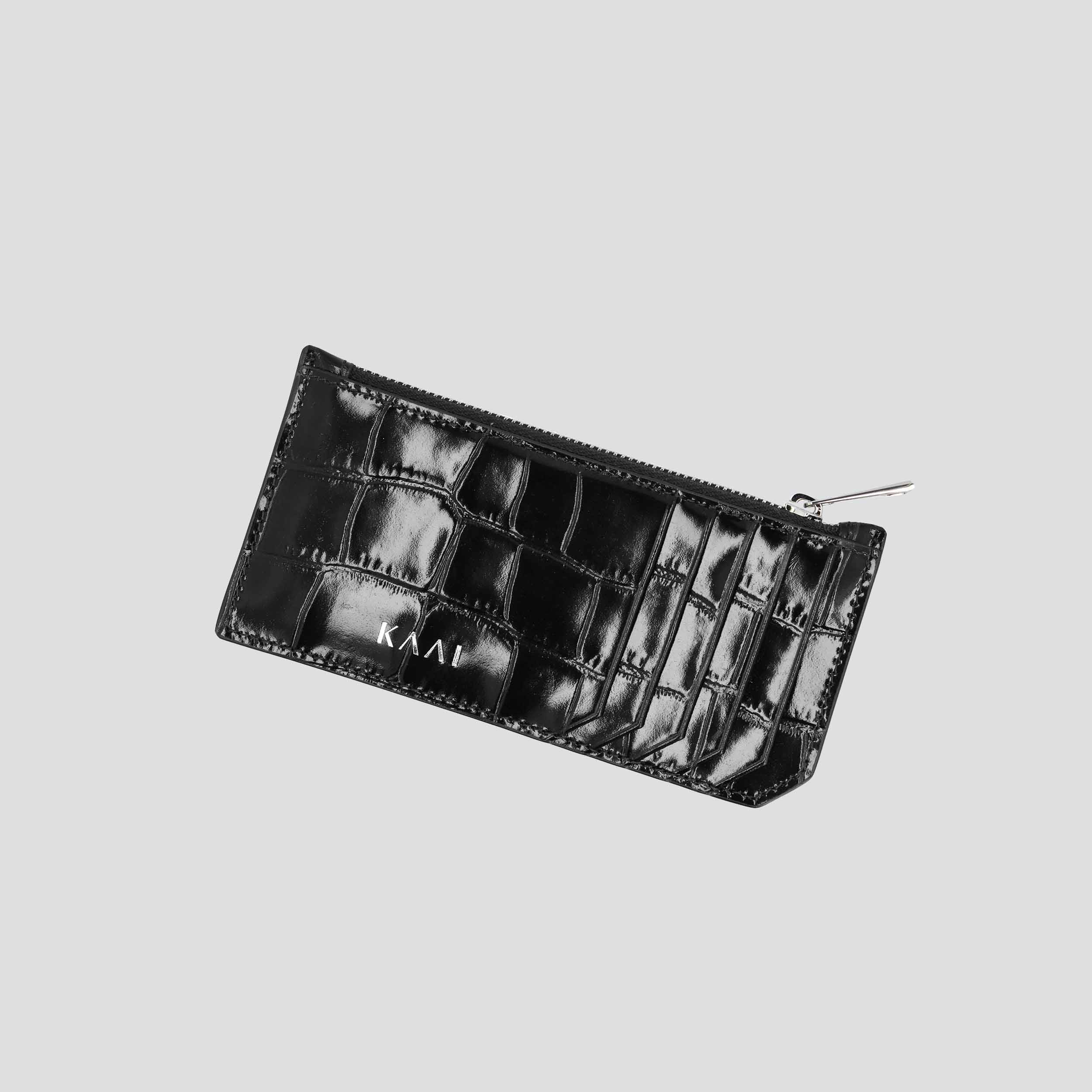 Cardholder - croco black