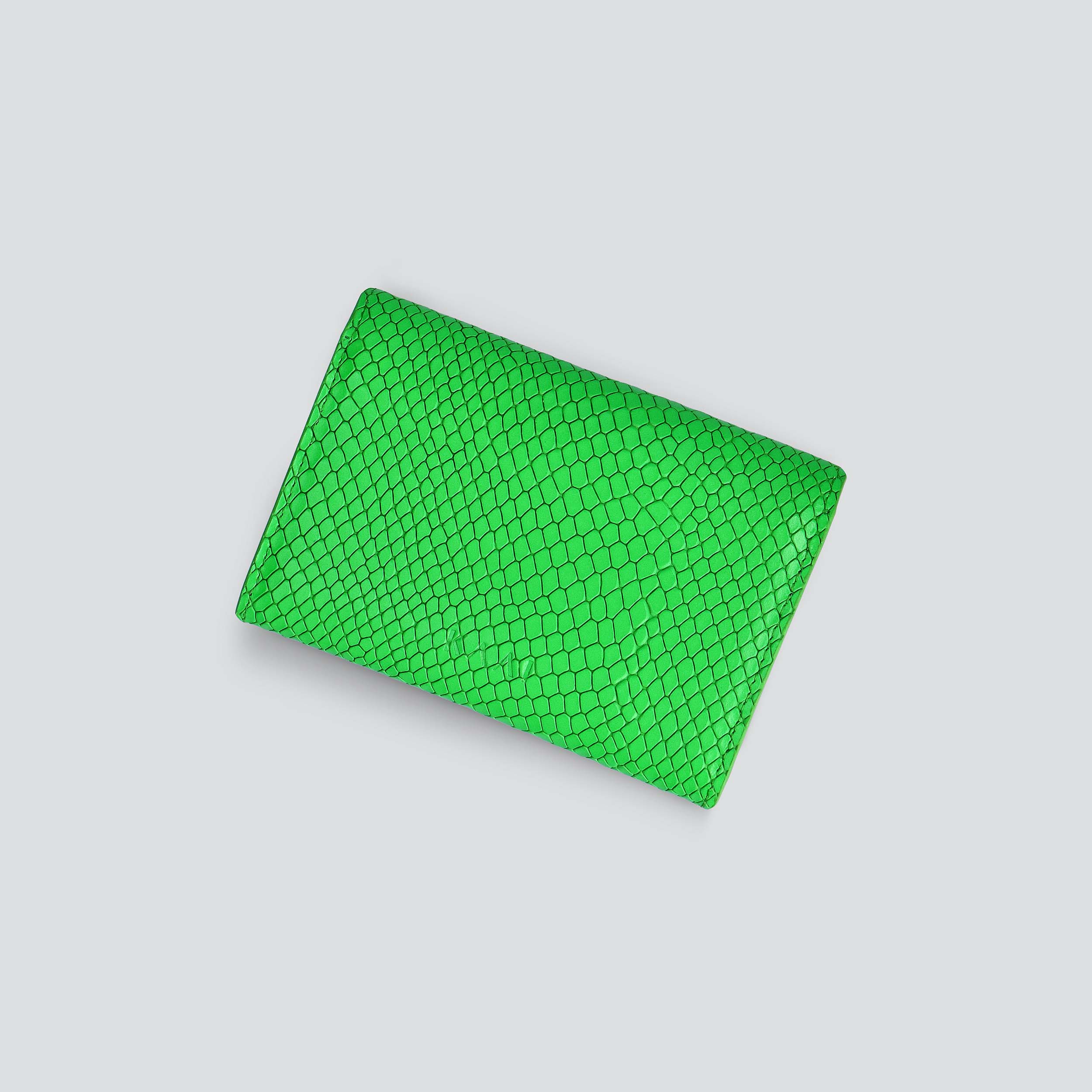 Envelope pouch - lizard apple green - Image 3