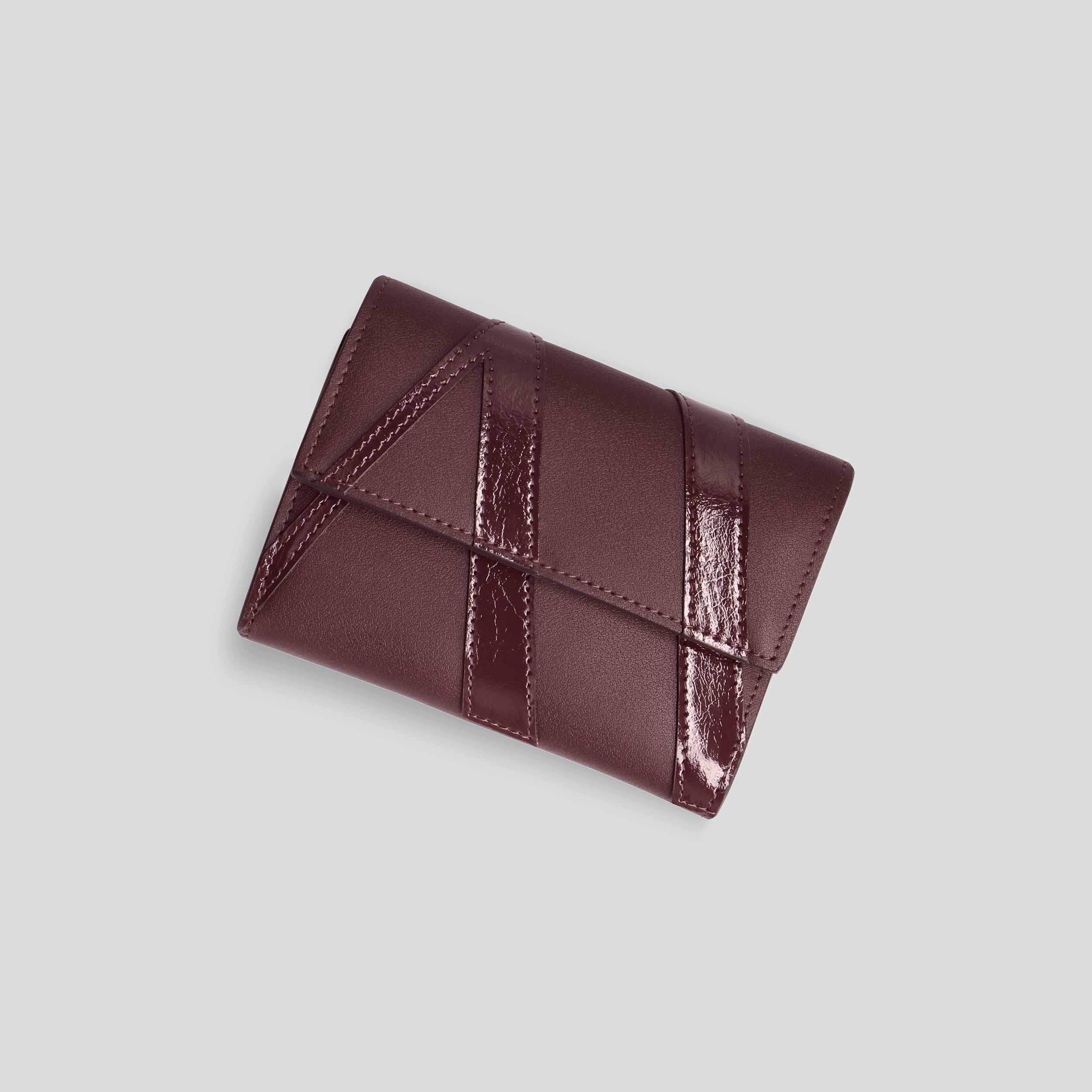 Helix wallet - aubergine