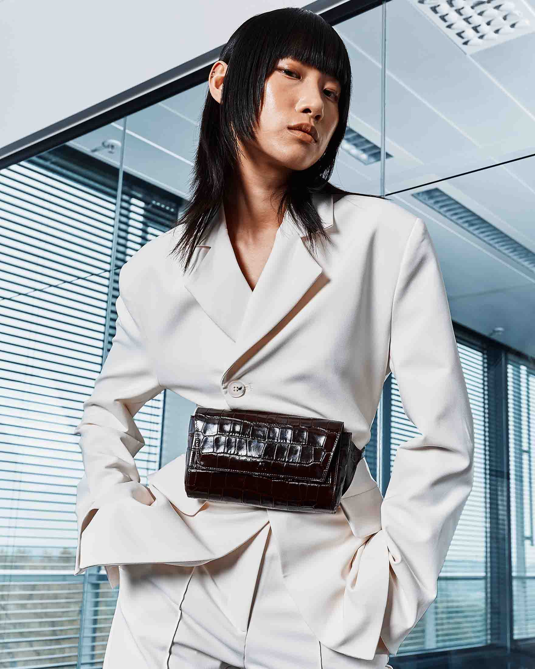 Ikon Belt Bag - croco fondant - Image 3