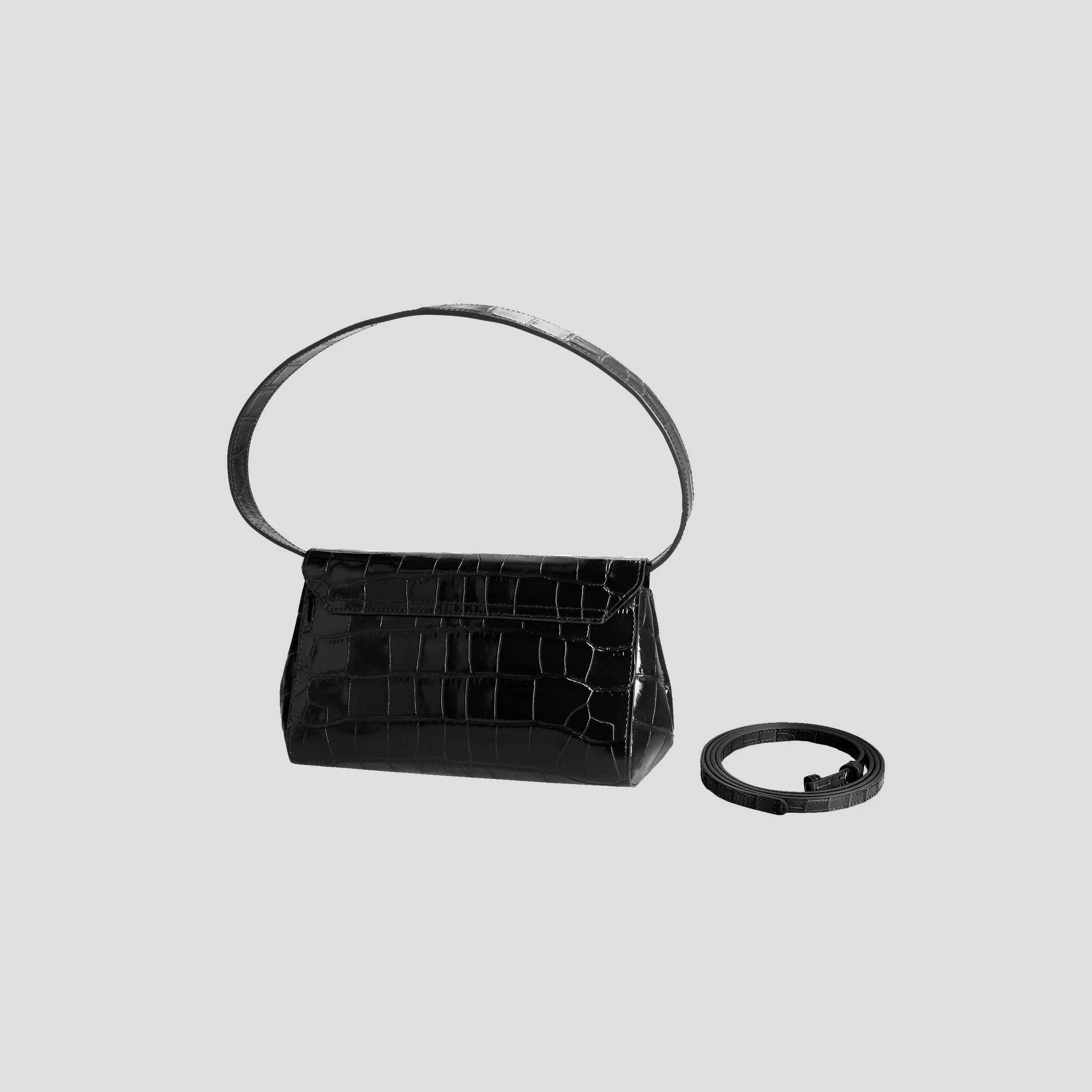 Ikon Clutch - croco black - Image 2