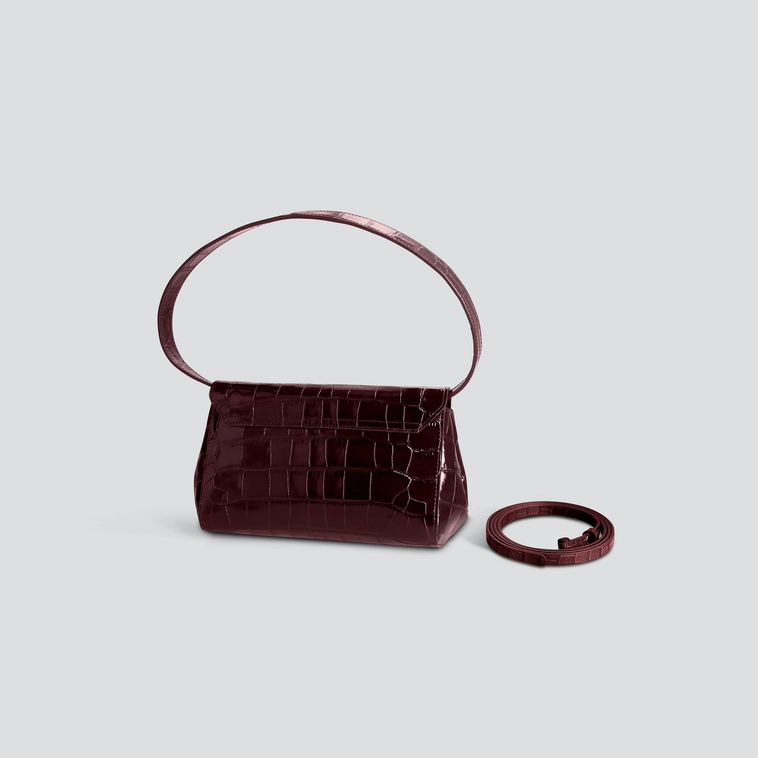 Ikon Clutch - croco fondant - Image 2