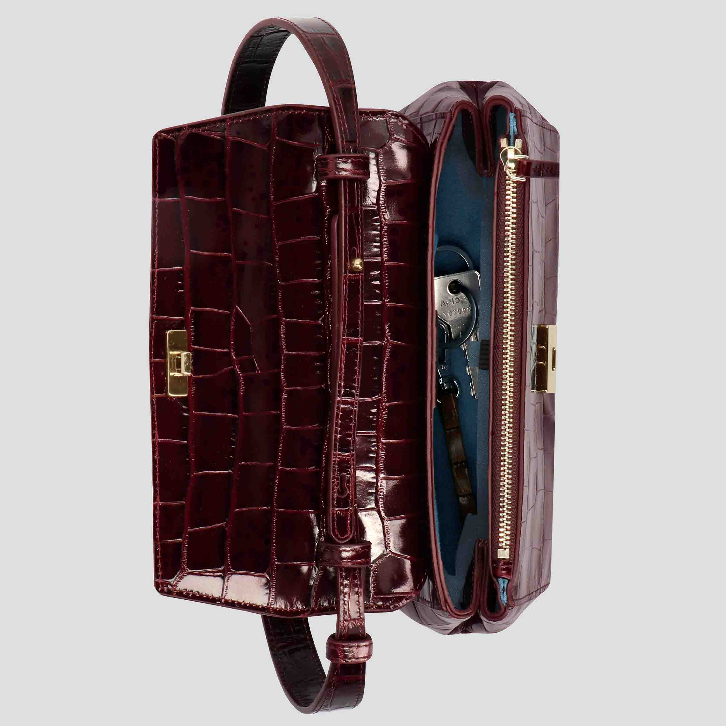 Ikon Clutch - croco fondant - Image 3