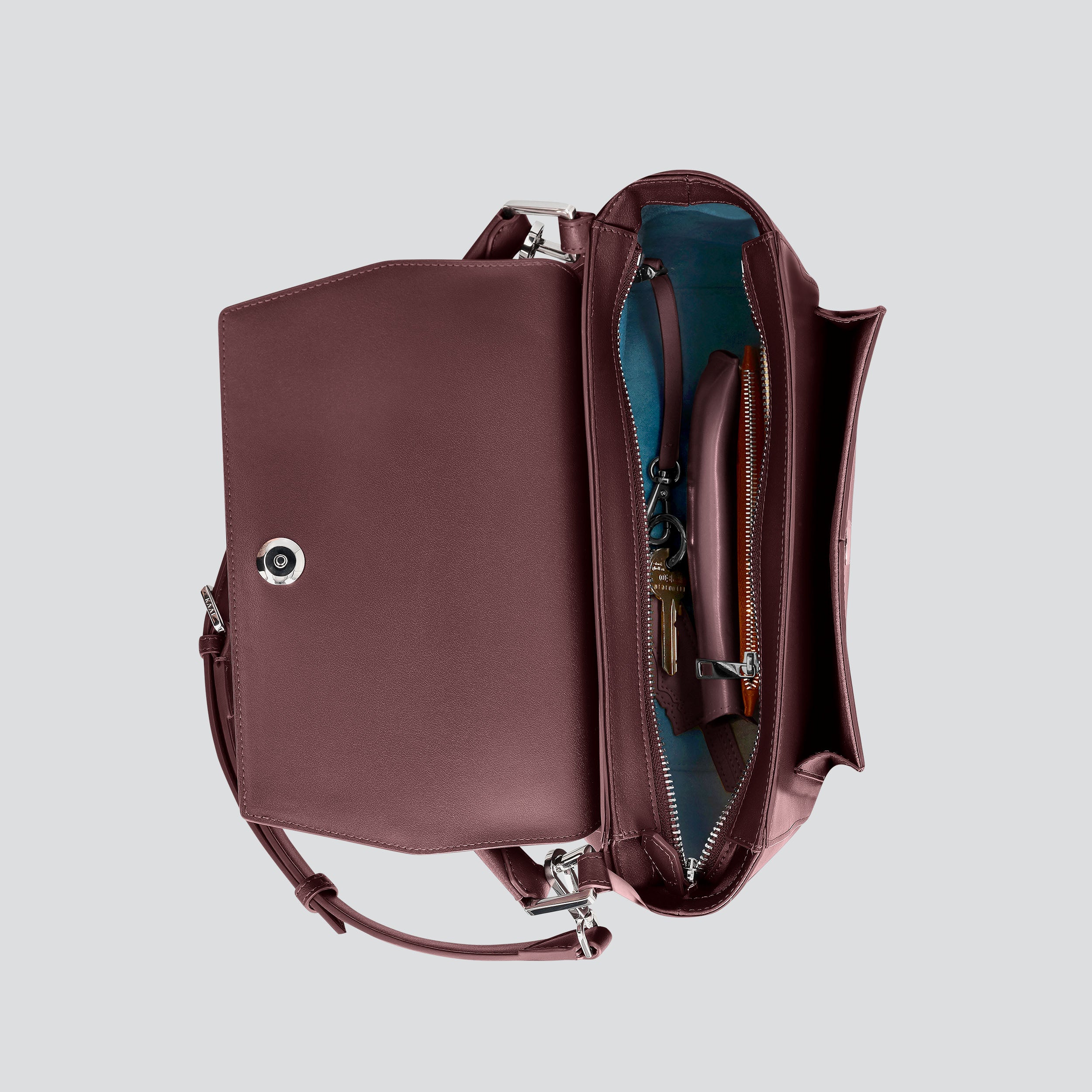 Ikon Shoulder Bag - dark burgundy - Image 3