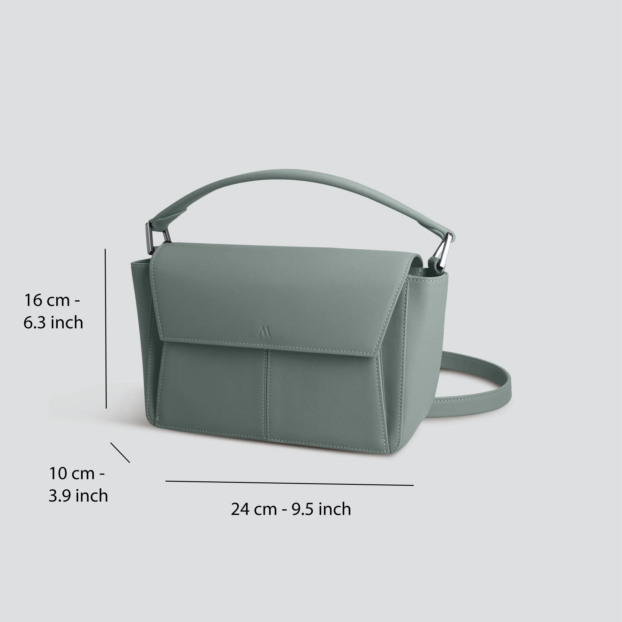 Ikon Shoulder Bag - grey green - Image 3