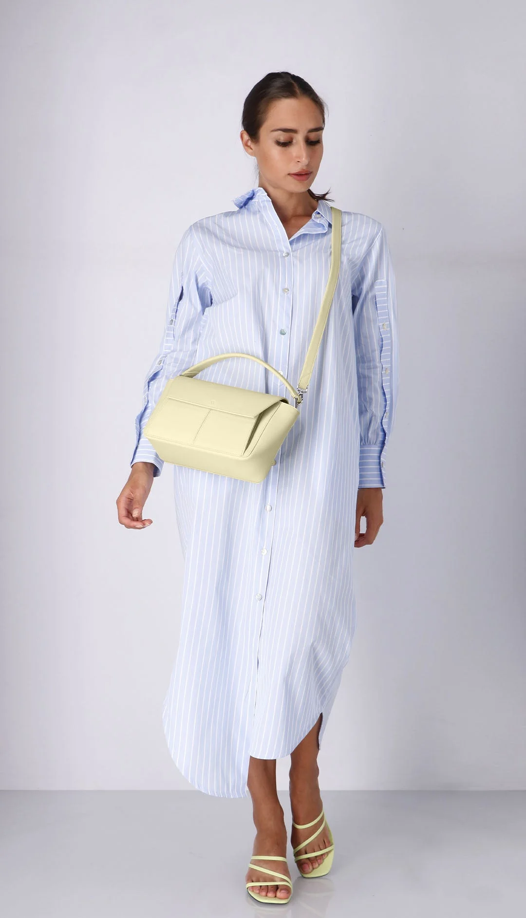 Ikon Shoulder Bag - light yellow - Image 5