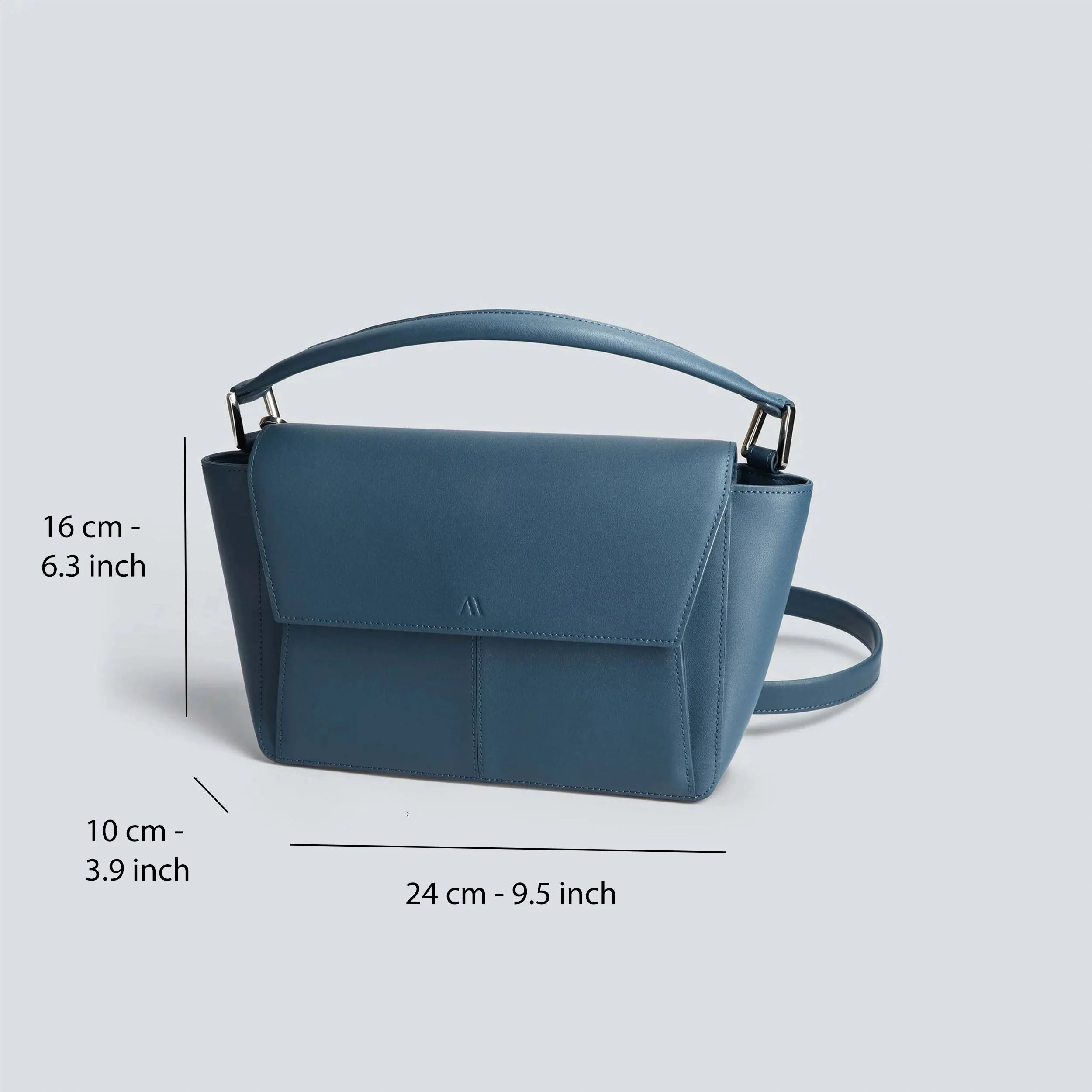 Ikon Shoulder Bag - teal blue - Image 3
