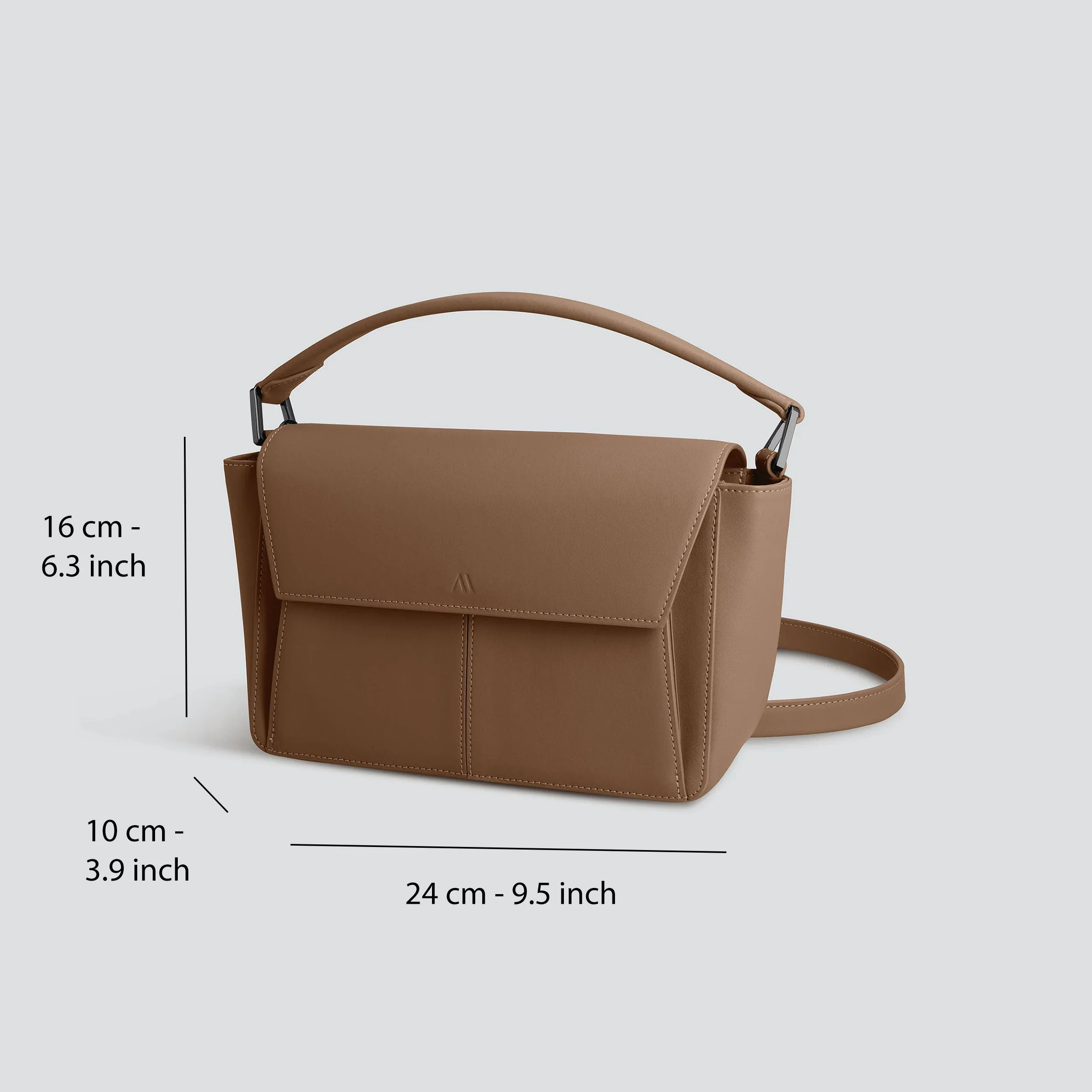 Ikon Shoulder Bag - warm taupe - Image 4