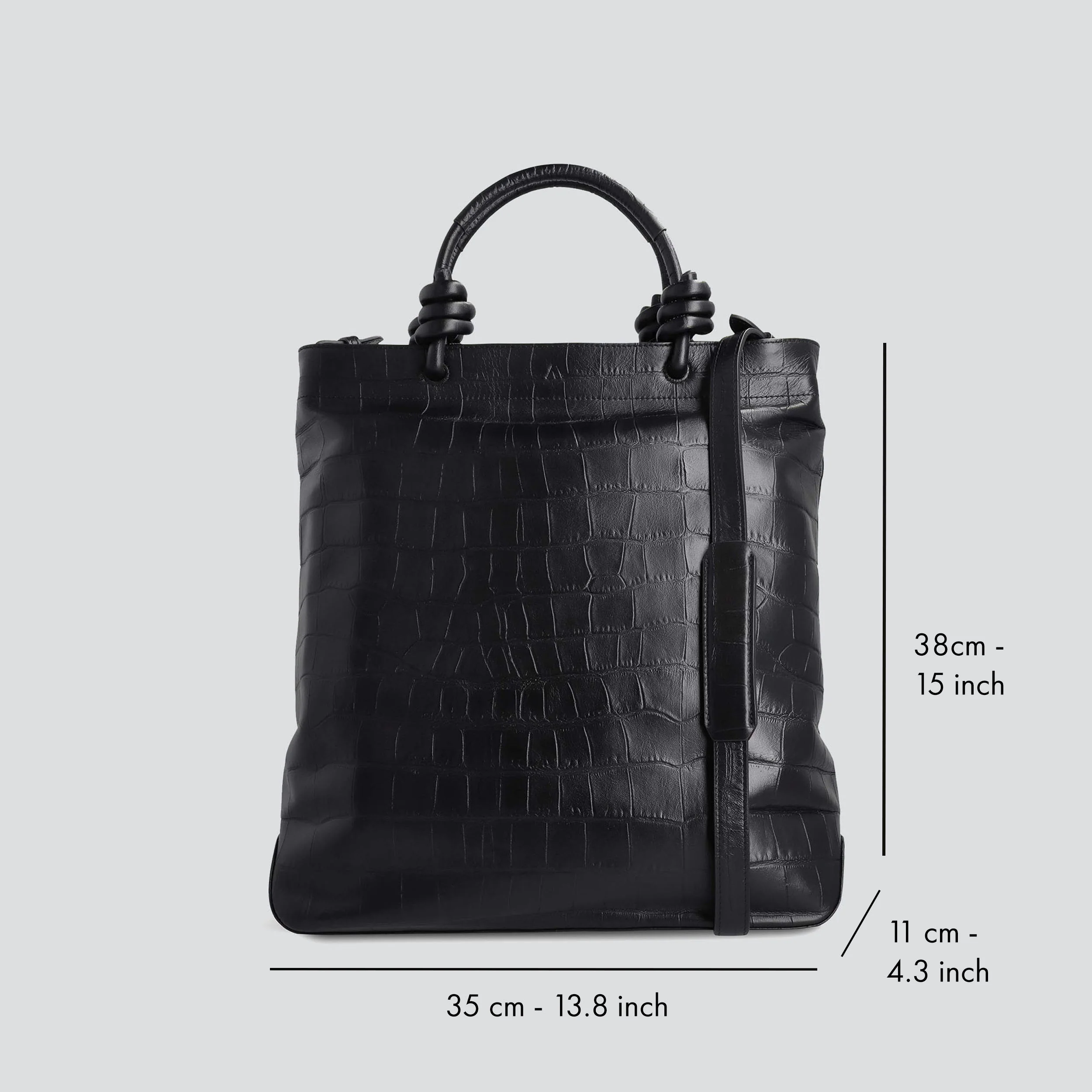 Loop - soft croco black - Image 6