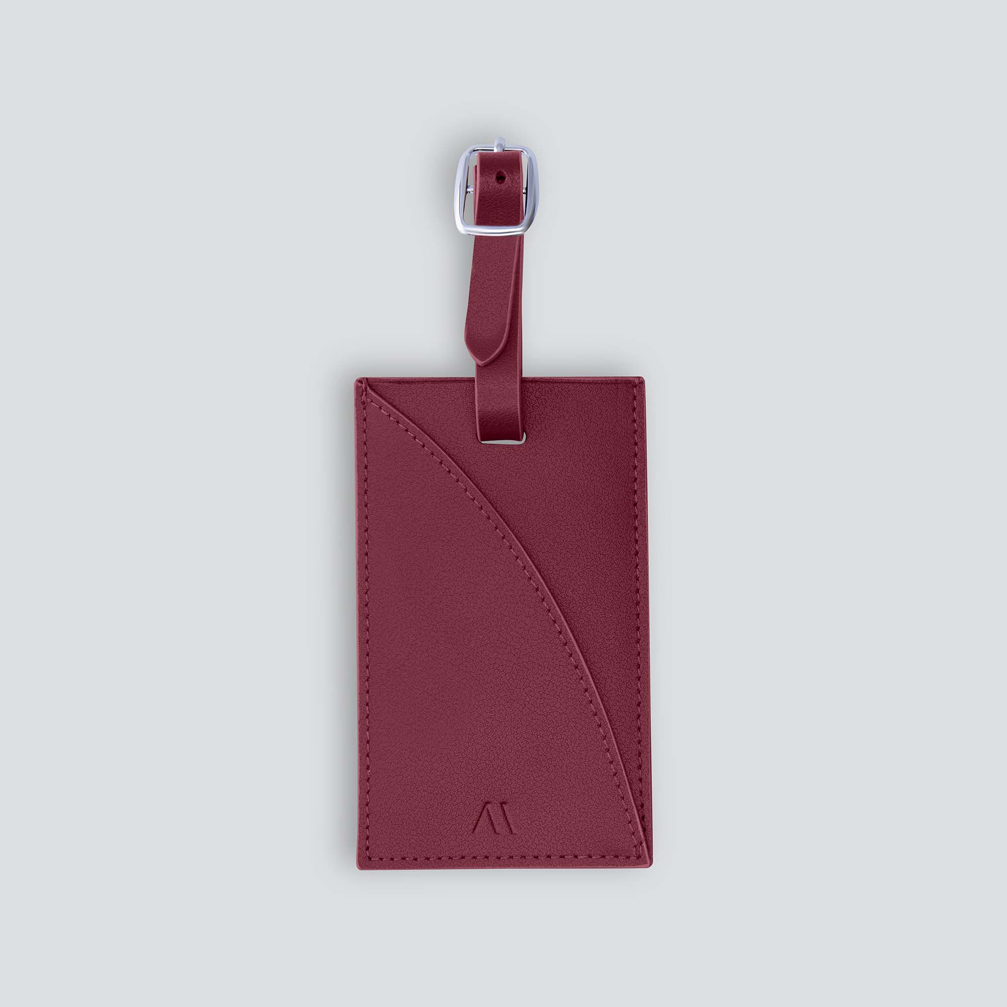 Luggage Tag - merlot