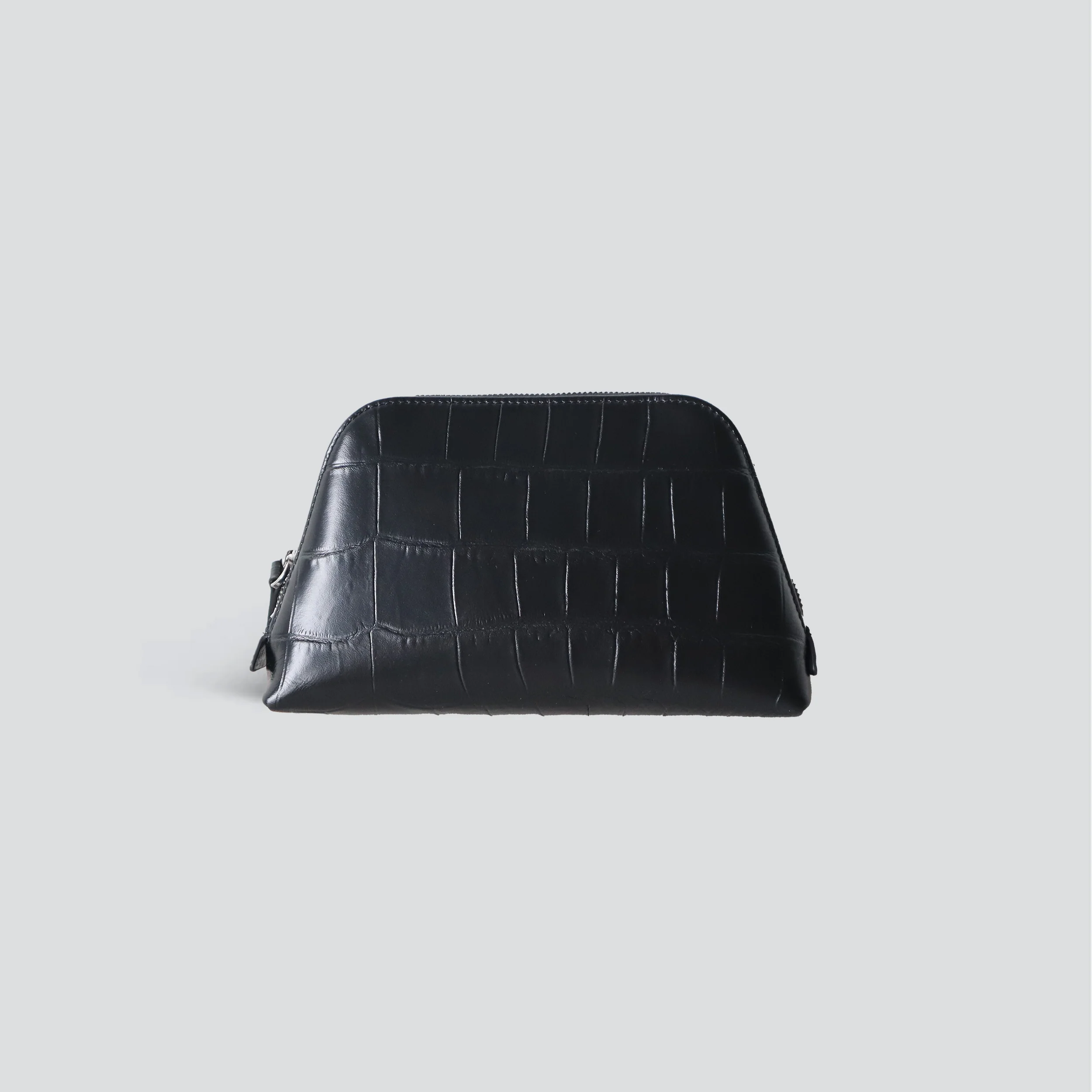 Makeup Bag - soft croco black - Image 2