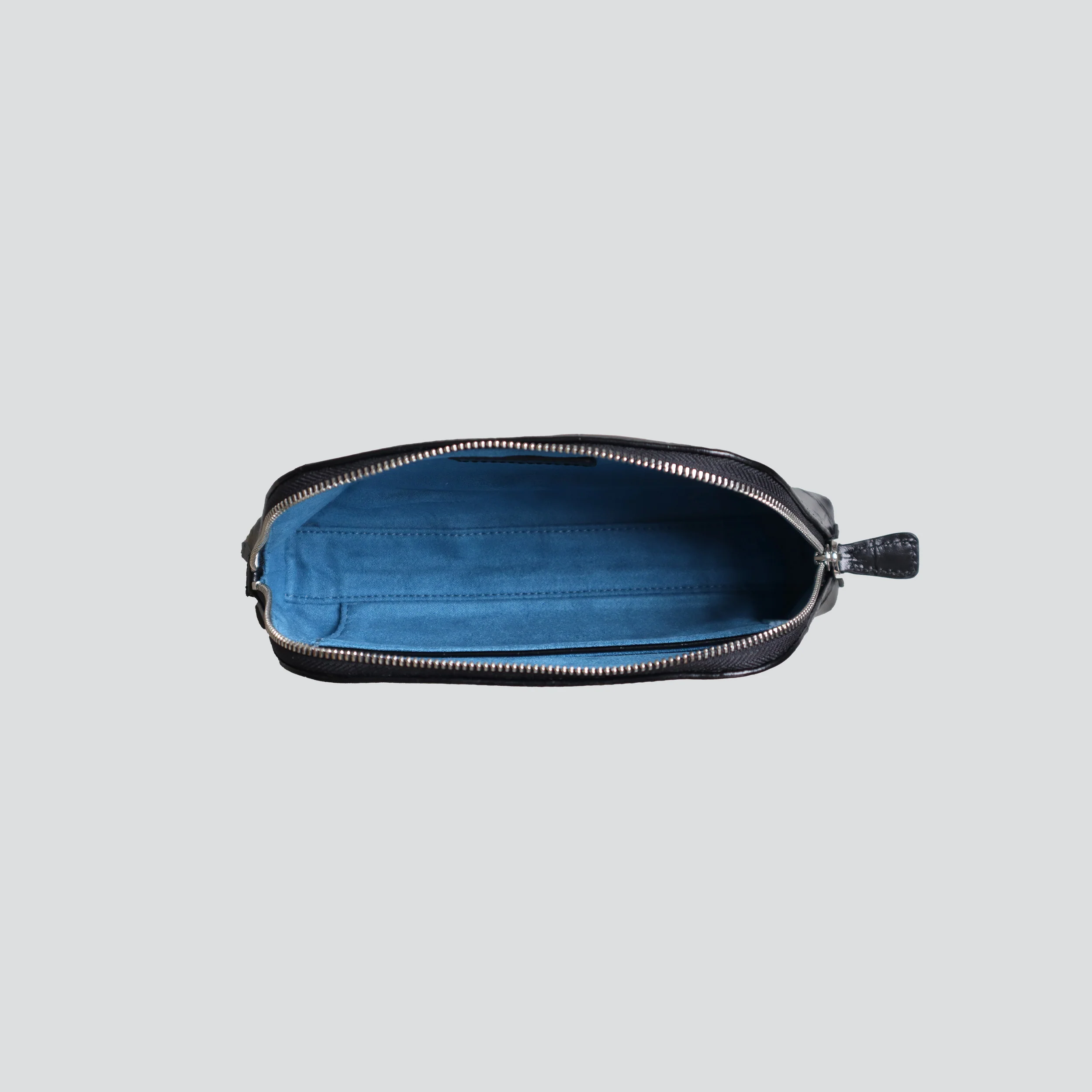 Makeup Bag - soft croco black - Image 3