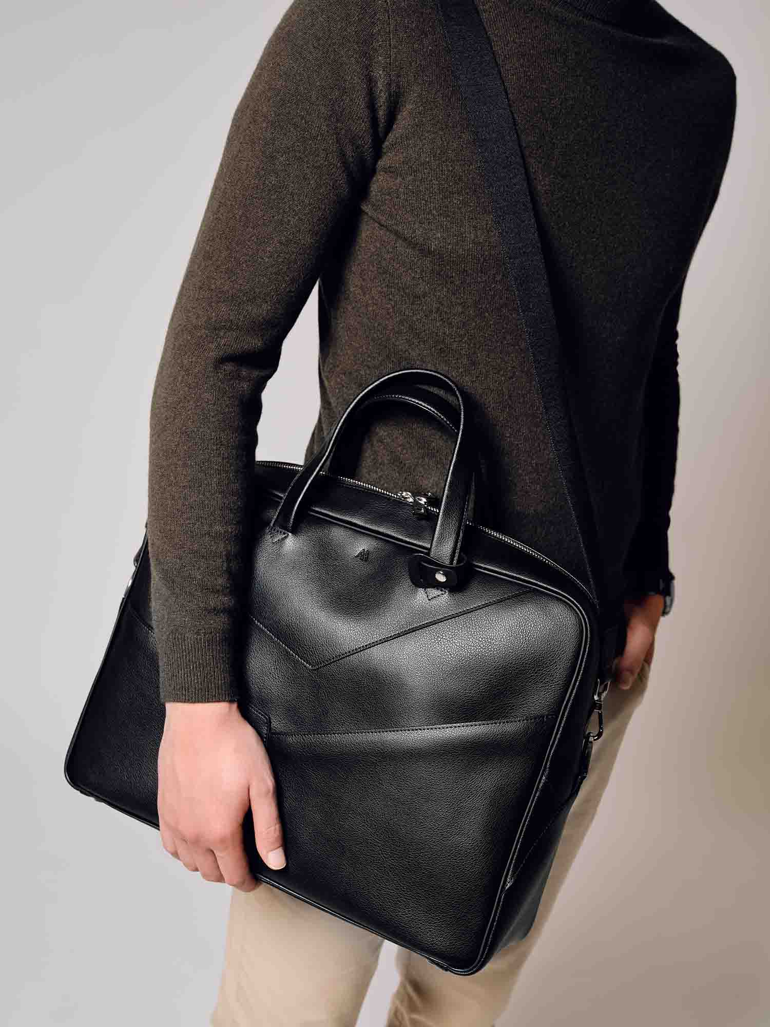 Men's Bowler - grain black - travel edition - Image 4