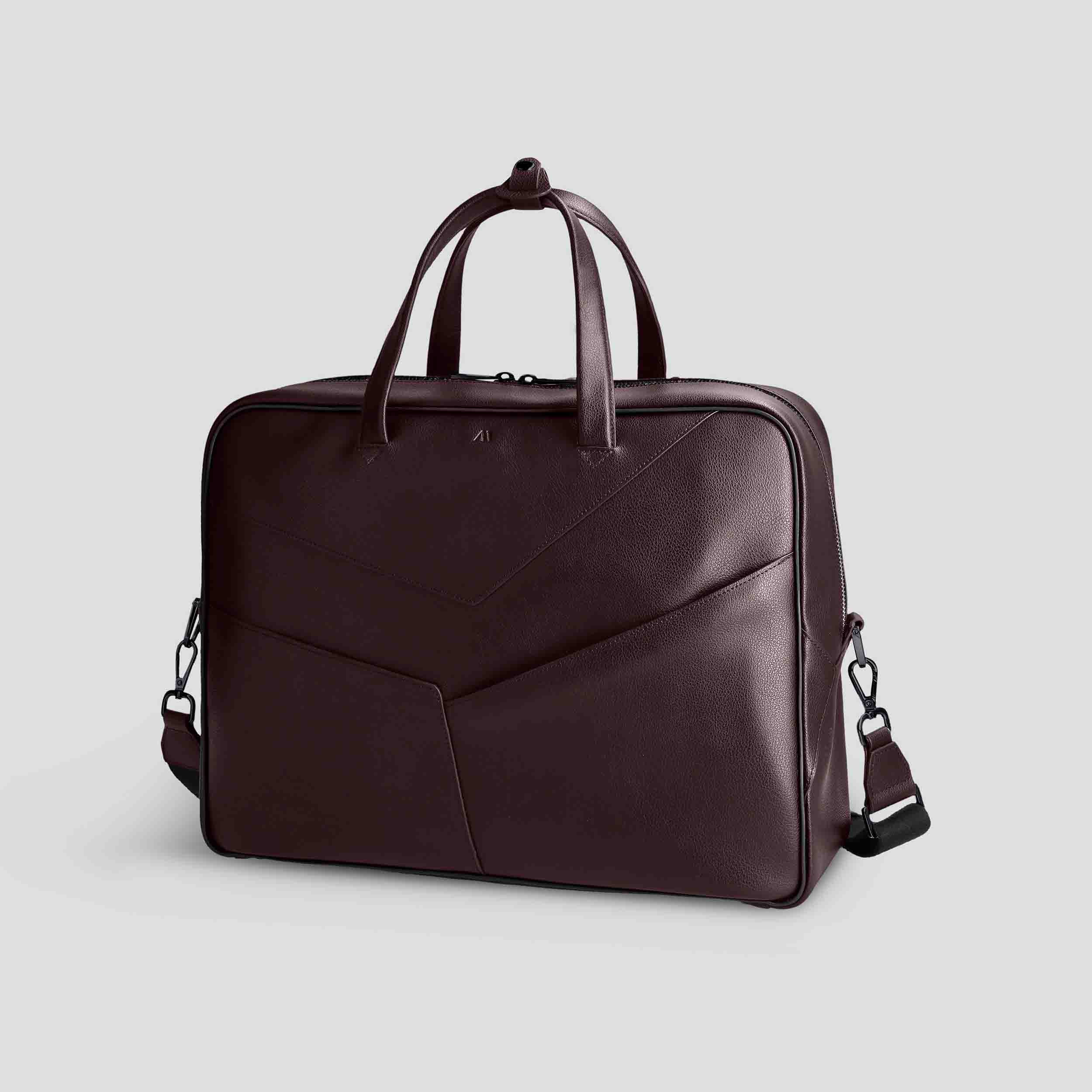 Men's Bowler - grain chocolate brown - travel edition