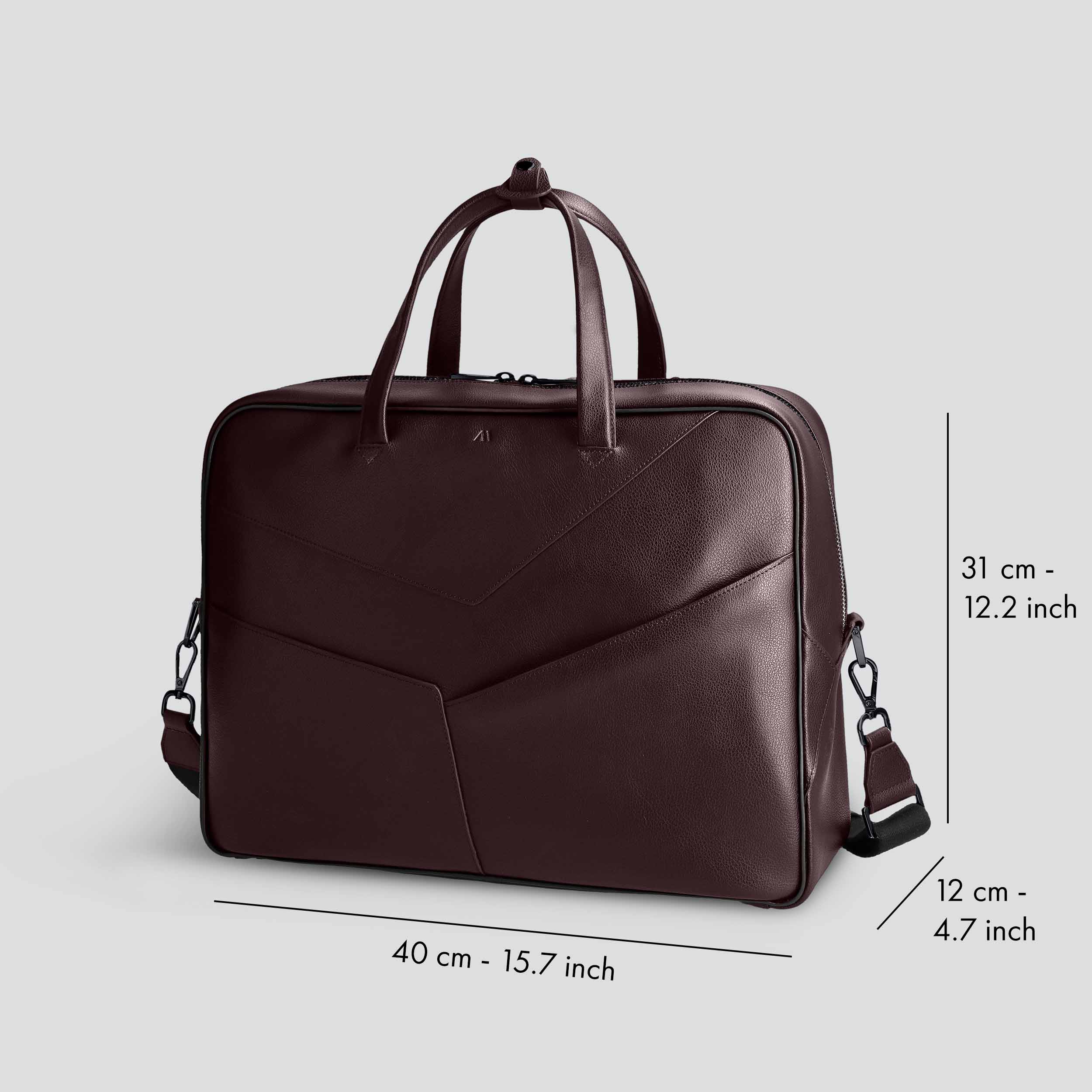 Men's Bowler - grain chocolate brown - travel edition - Image 3
