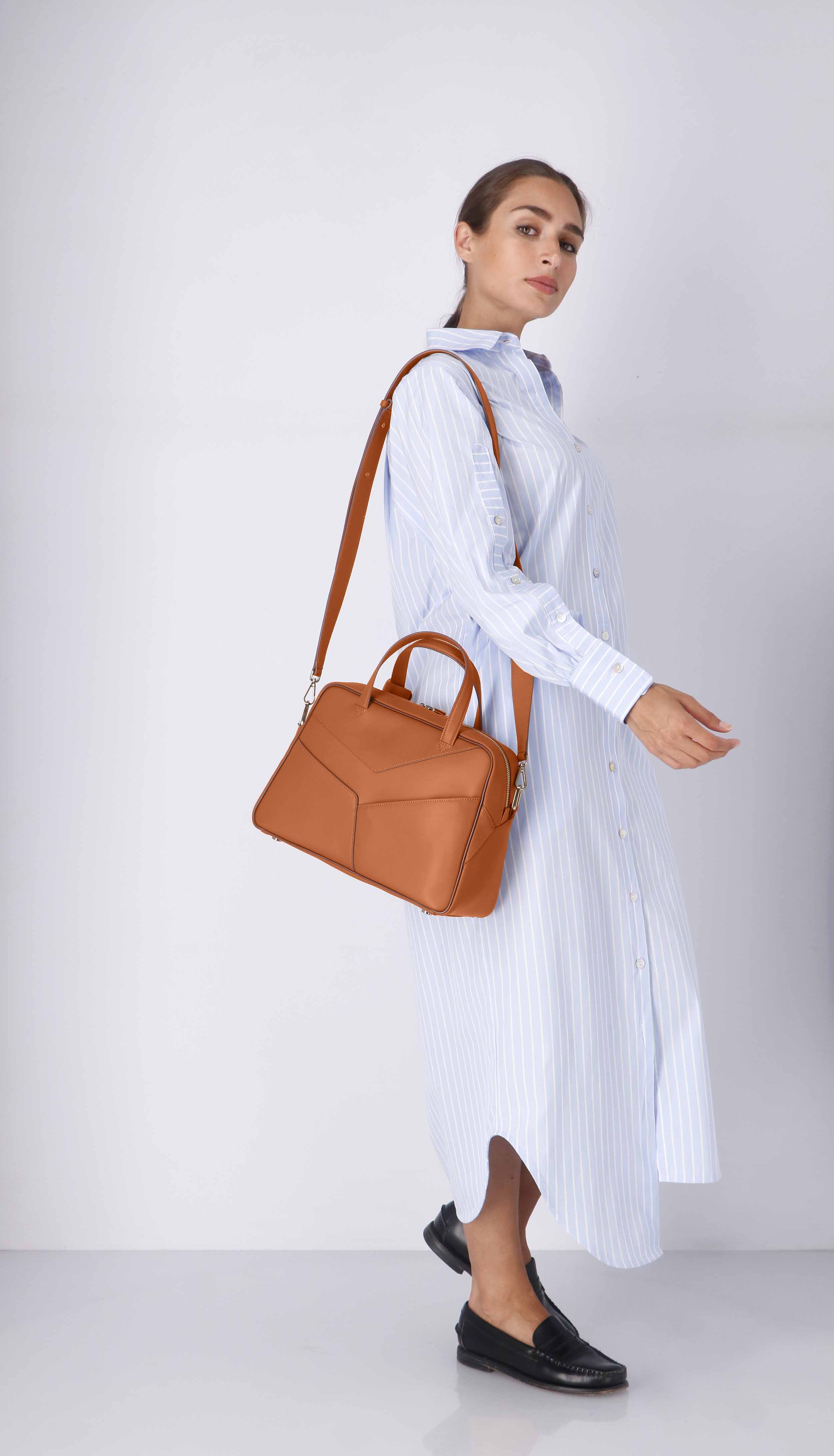 Midi Bowler - cognac - Image 3