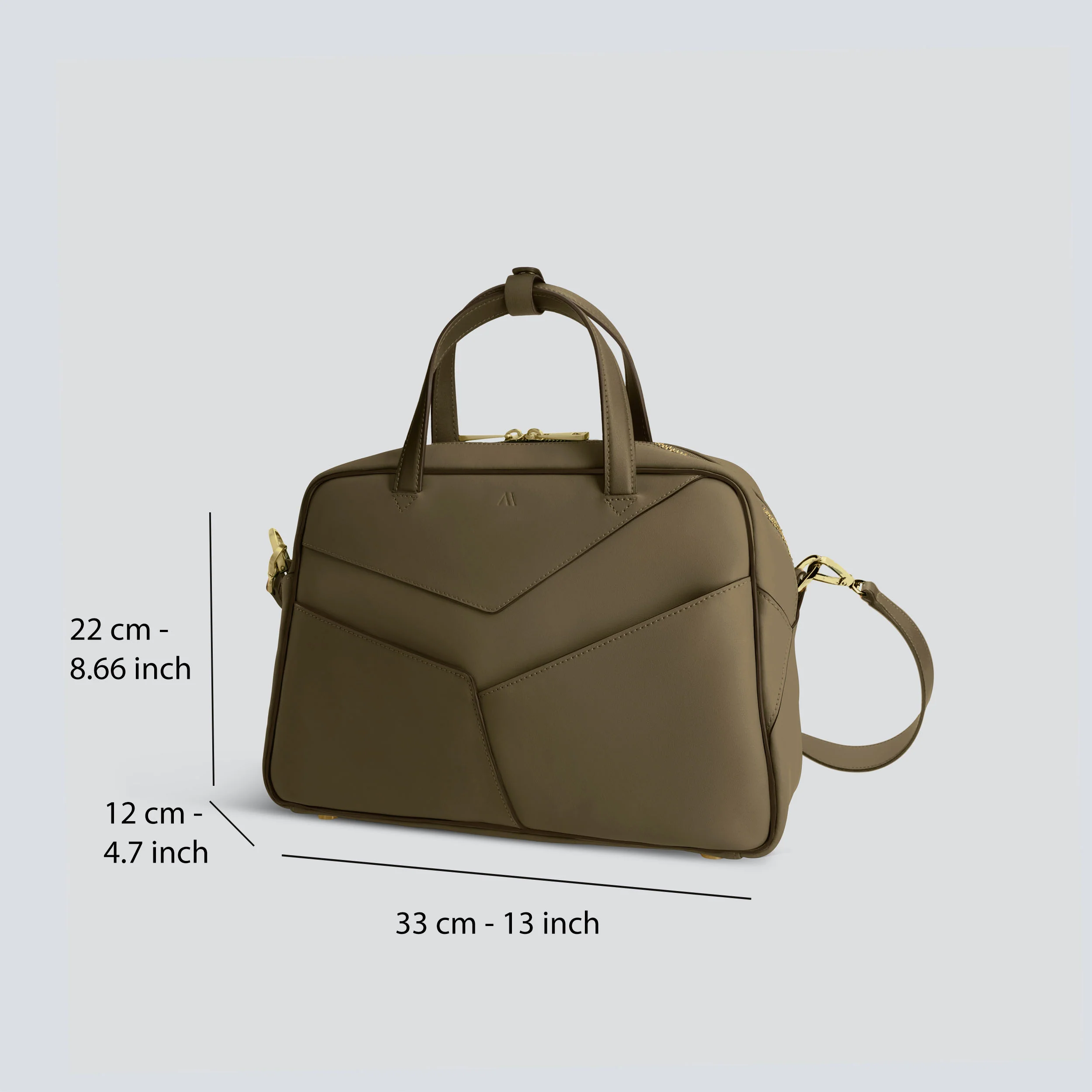 Midi Bowler - dark khaki - Image 4