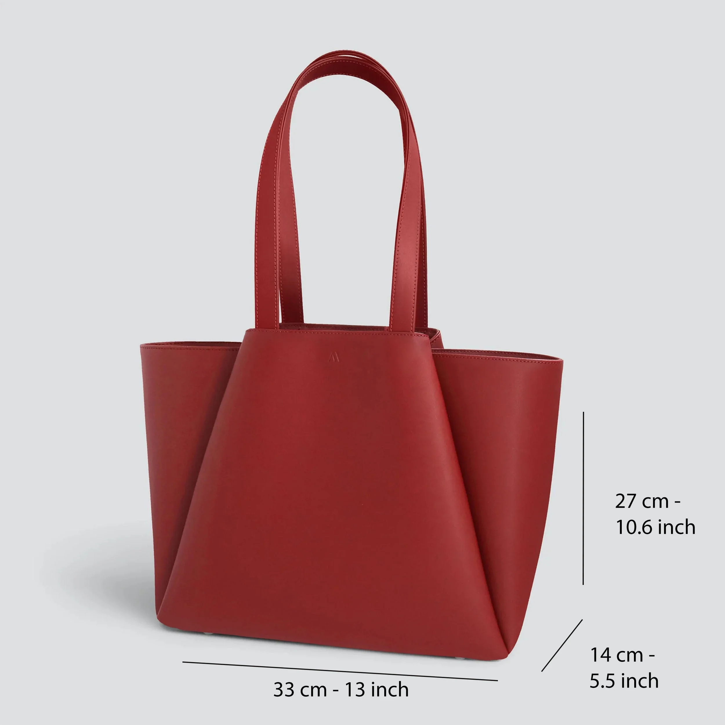 Midi Pyramid - sangria red - Image 3