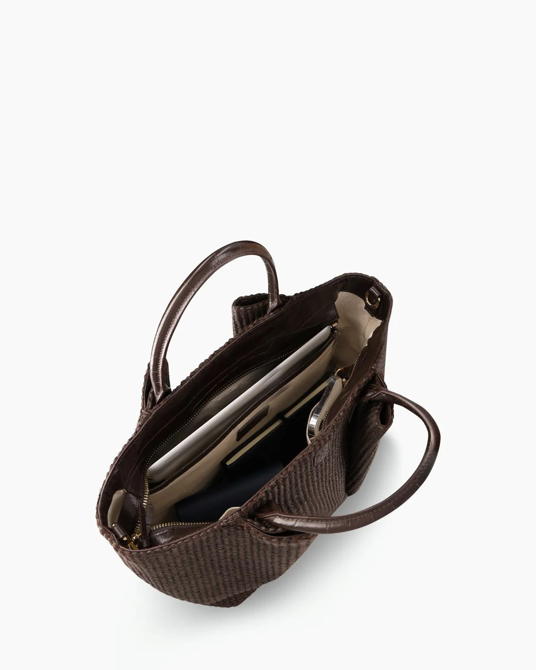 Mini Horizon - raffia dark brown - Image 3