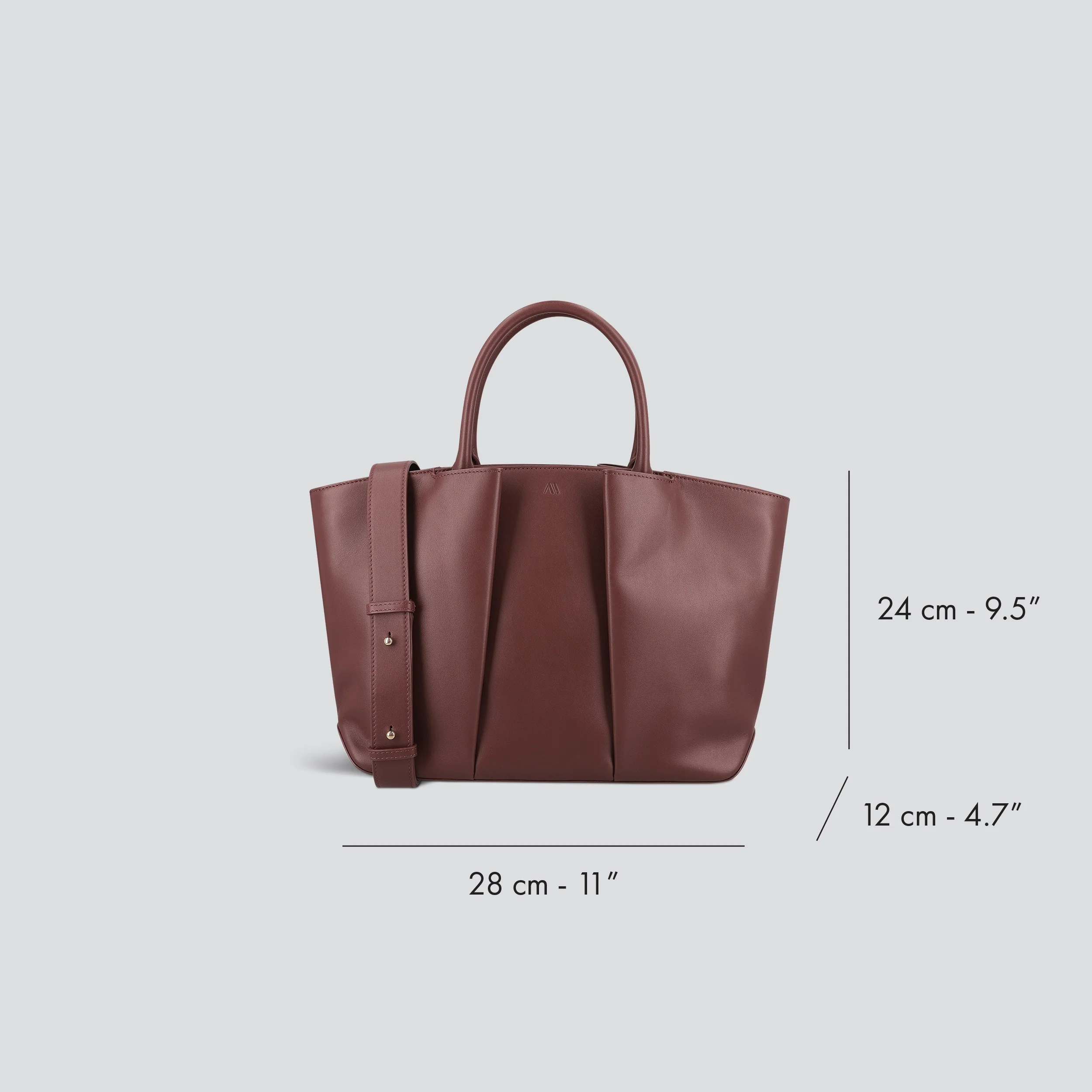 Mini Horizon - soft touch garnet brown - Image 7