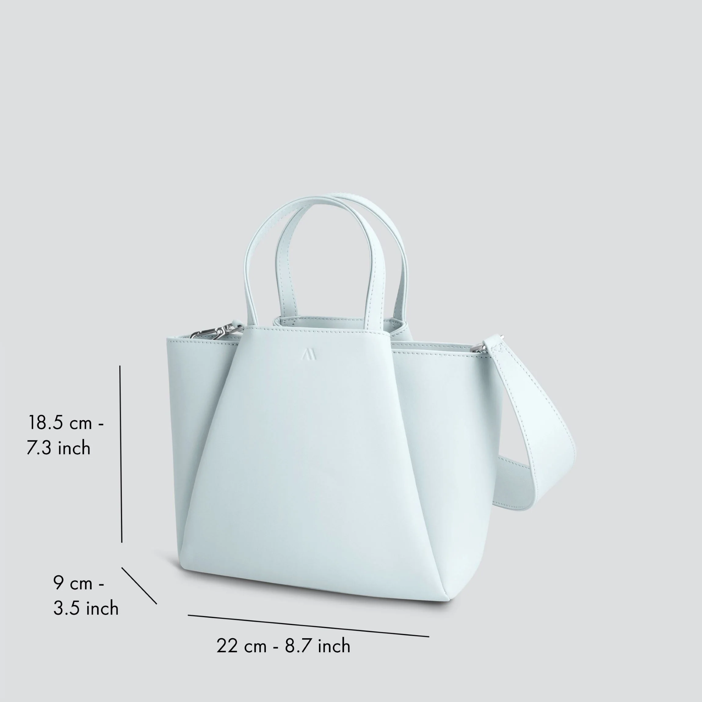 Mini Pyramid - powder blue - Image 3