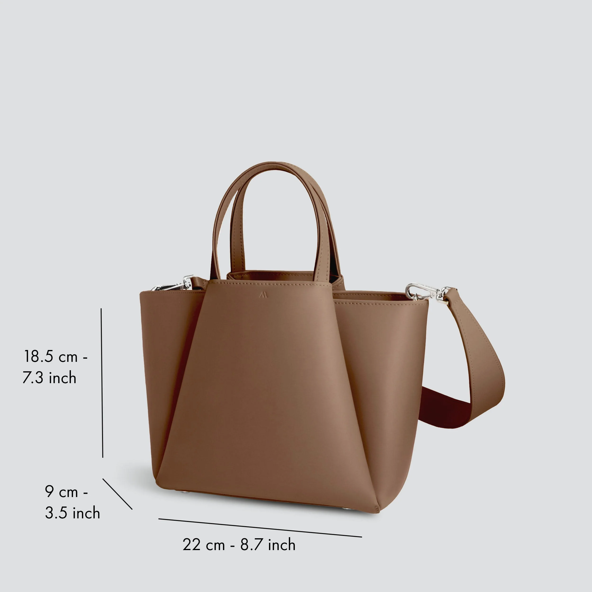 Mini Pyramid - warm taupe - Image 4
