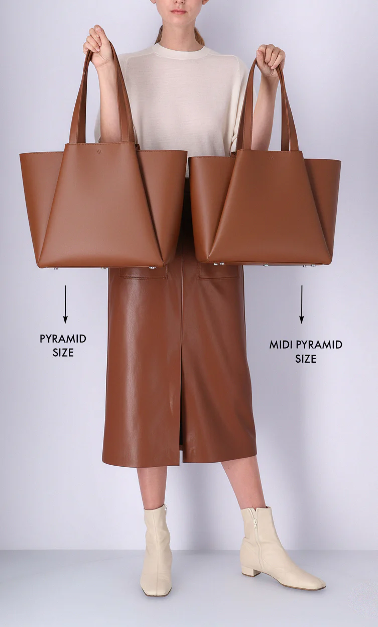 Midi Pyramid - cognac - Image 7