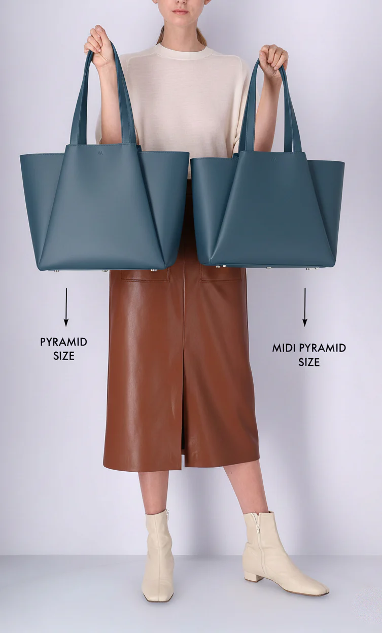 Midi Pyramid - teal blue - Image 3