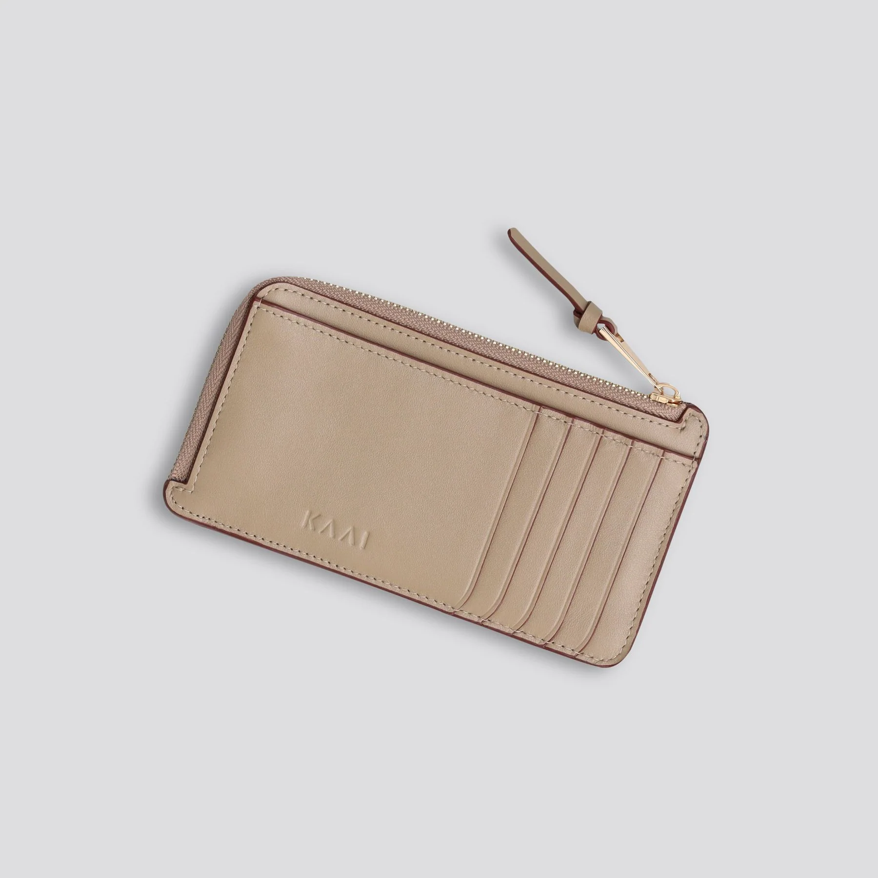 Rebel Cardholder - soft touch greige taupe - Image 3