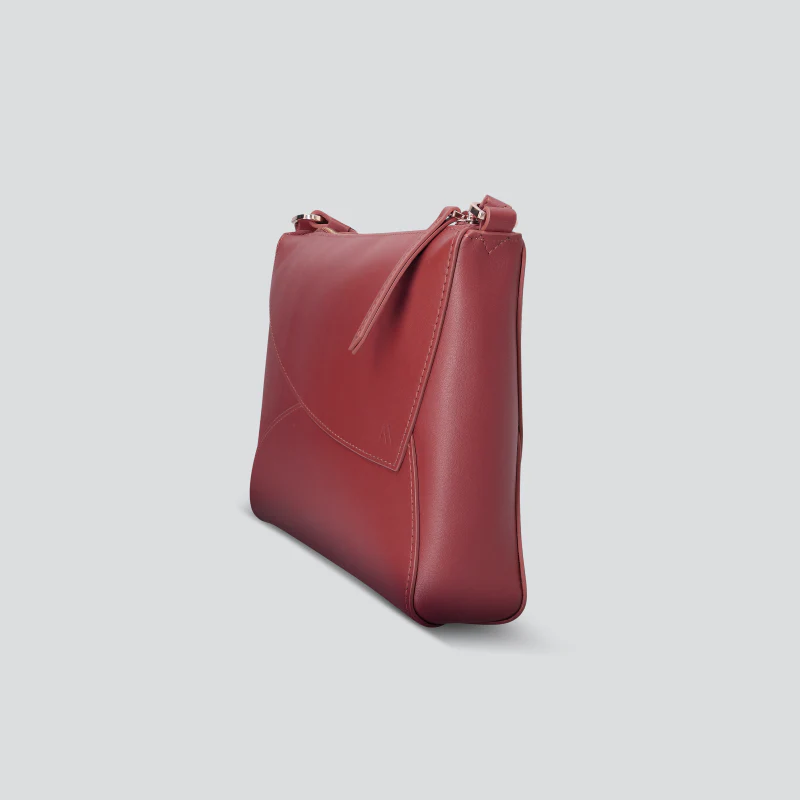 Rebel Clutch - soft touch dahlia red - Image 3