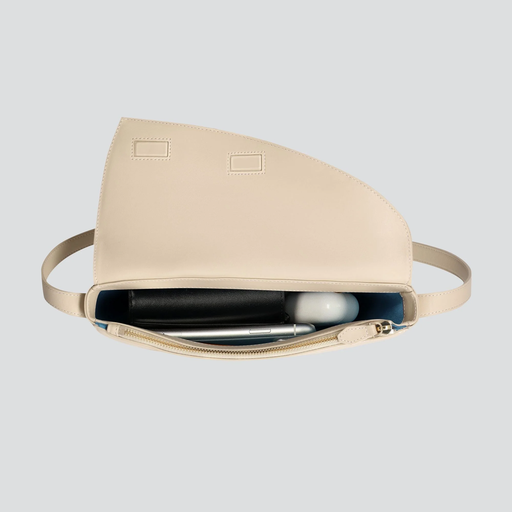 Rebel Cross Body  - soft touch cream - Image 2