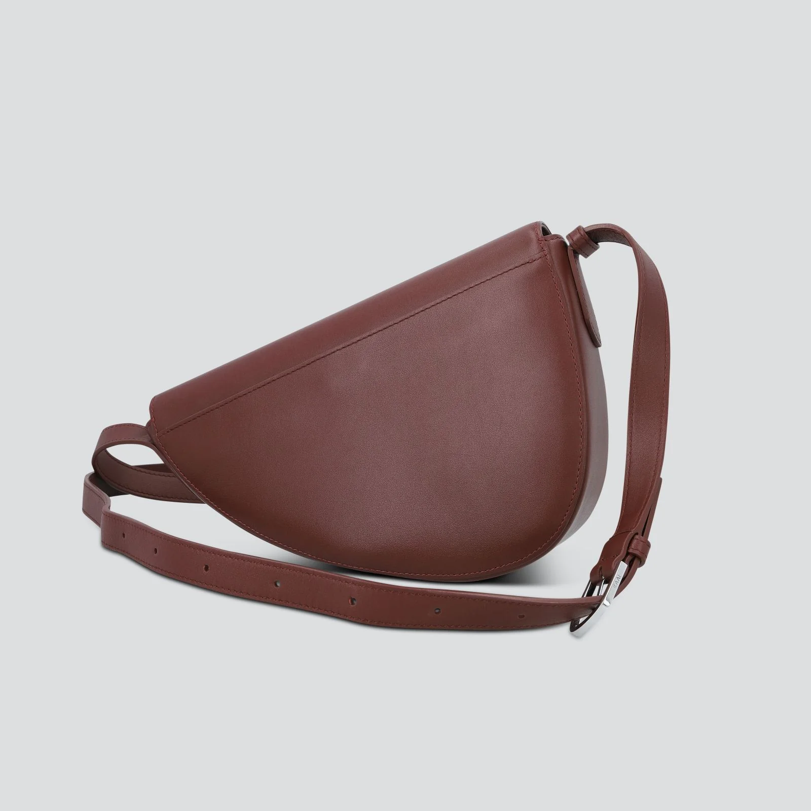Rebel Cross Body  - soft touch garnet brown - Image 3