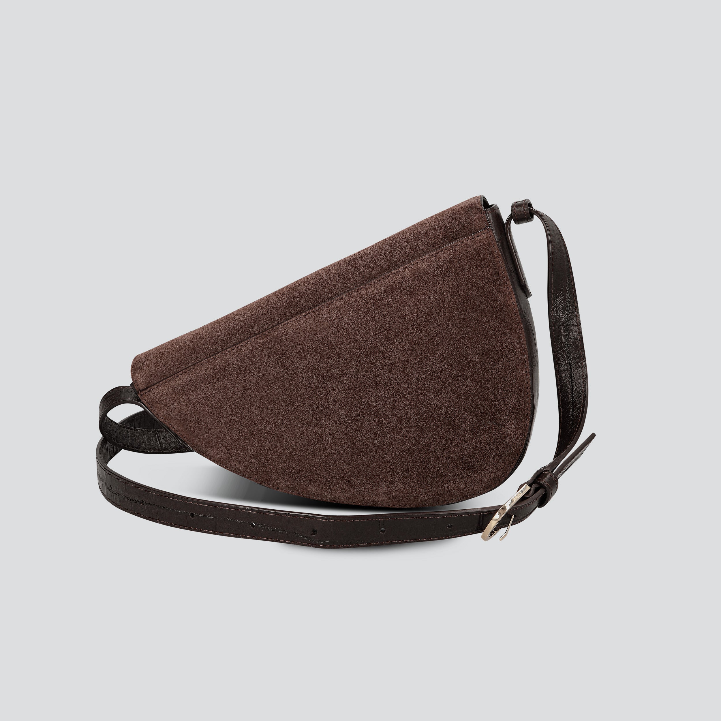 Rebel Cross Body - suede espresso - Image 2