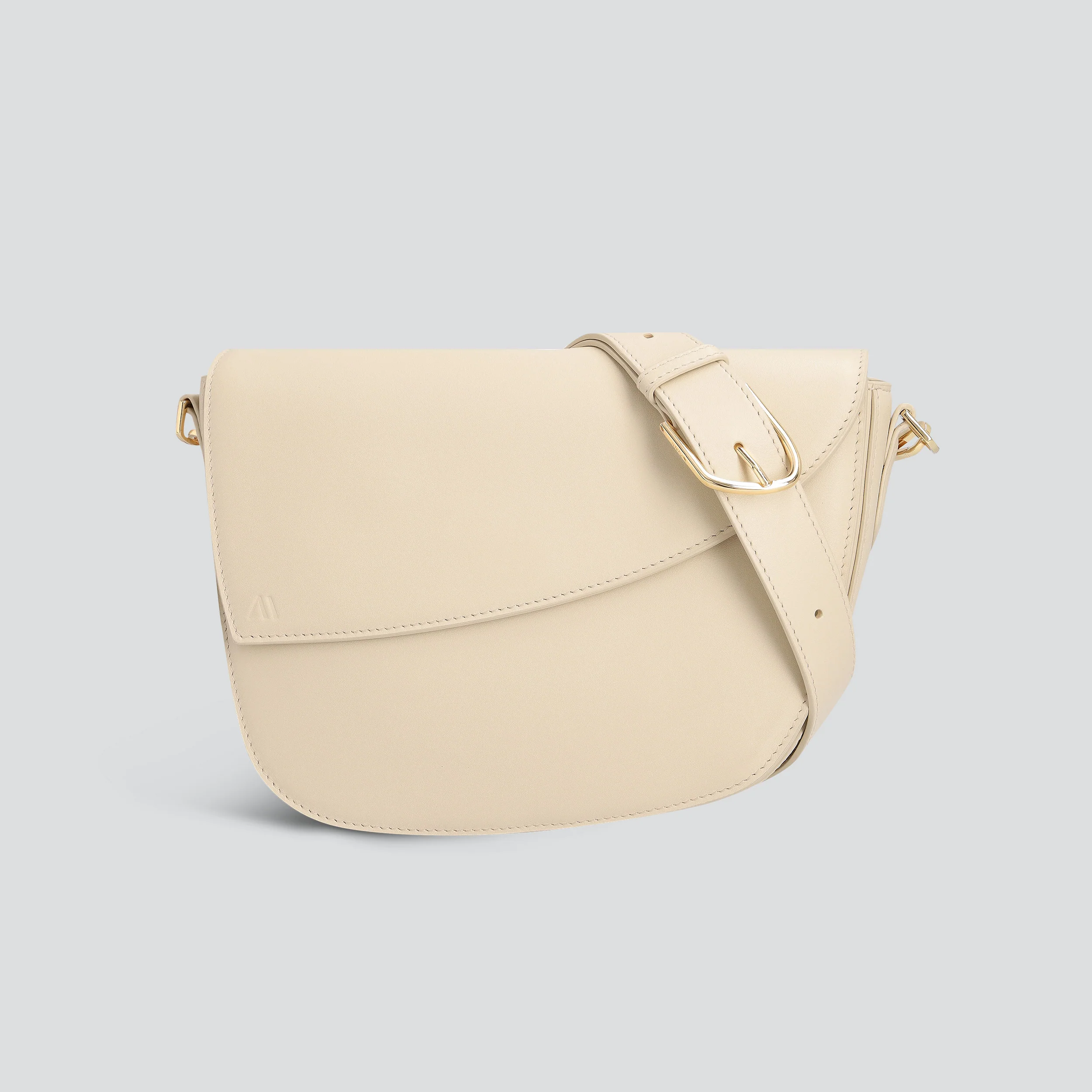 Rebel Saddle Bag - soft touch cream