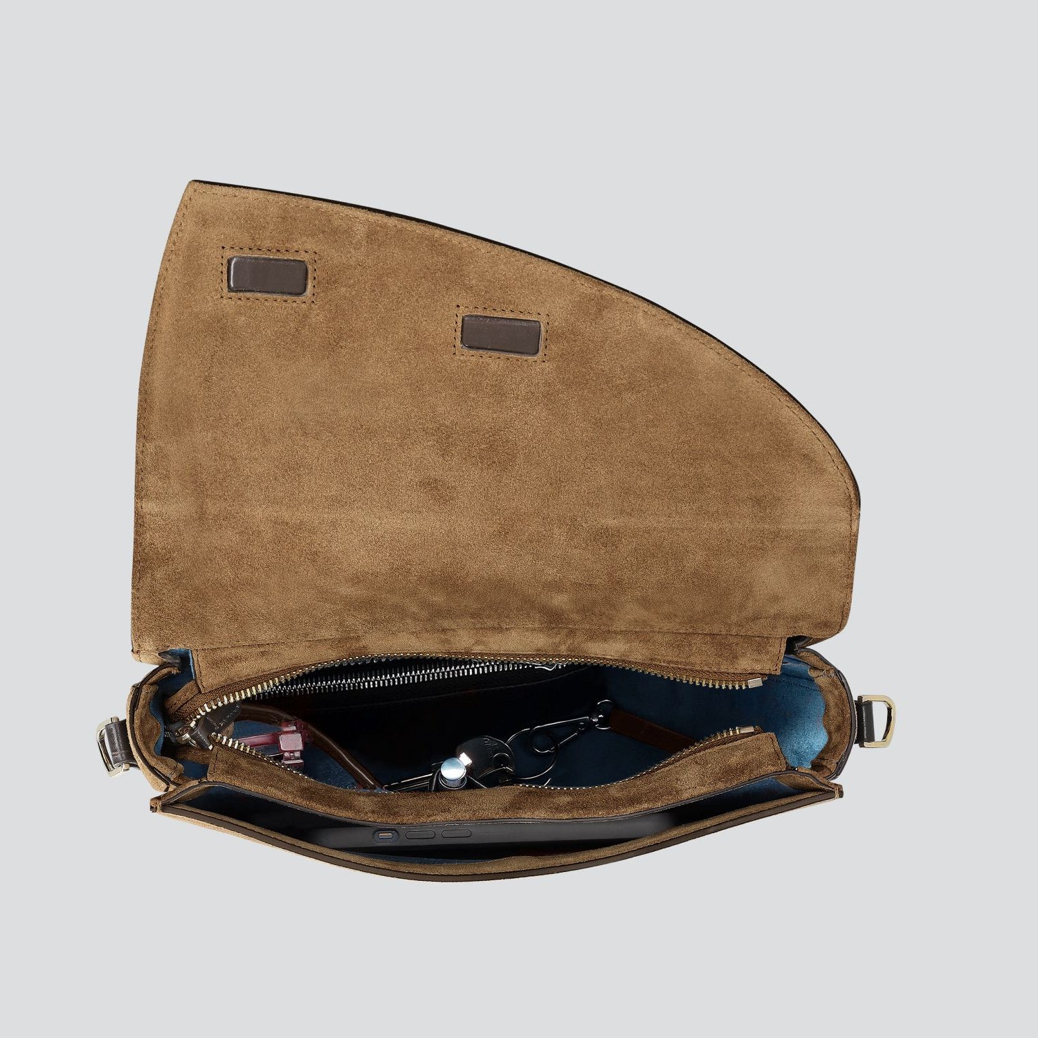 Rebel Saddle Bag - suede sand - Image 3