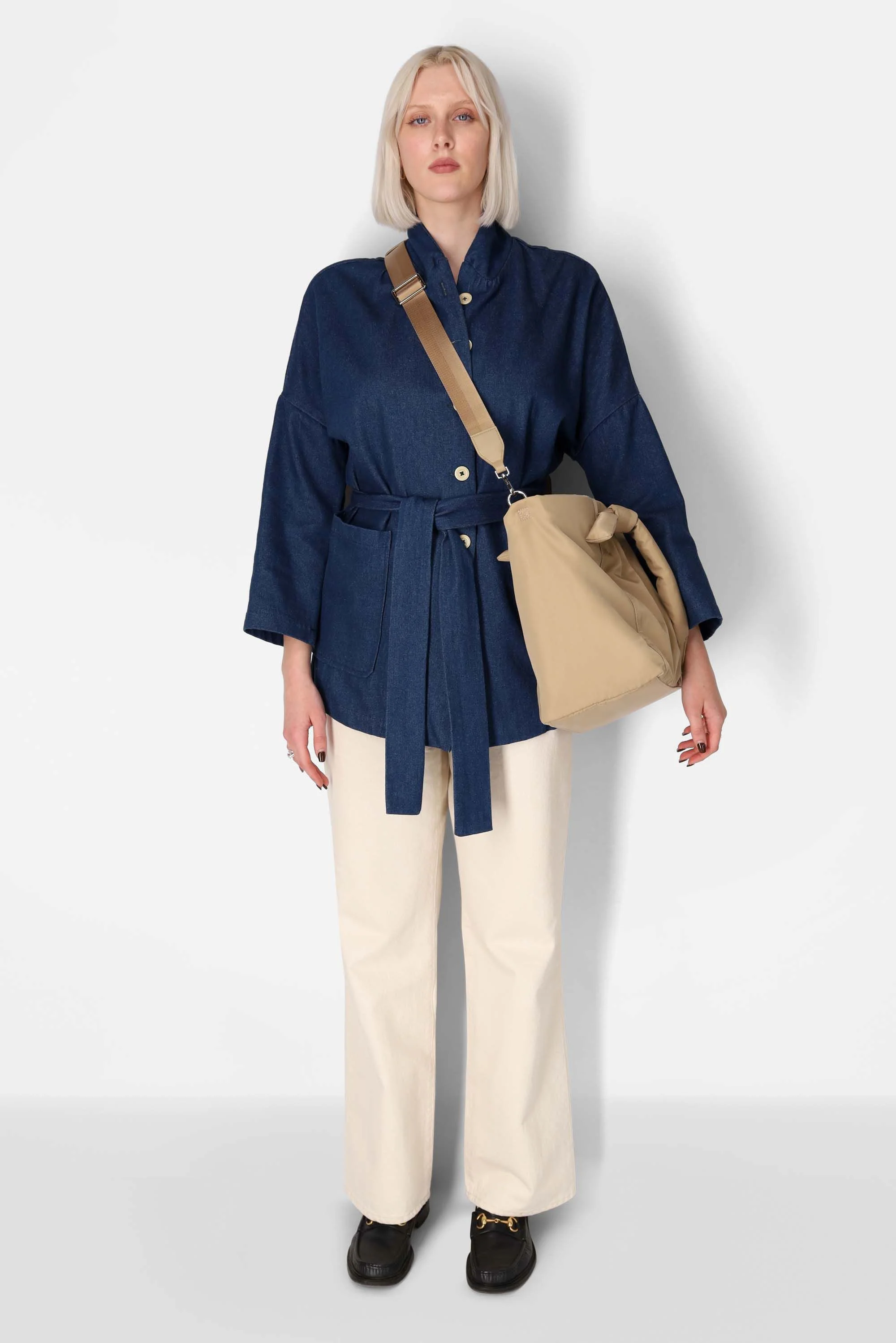 Weekend bag - khaki - Image 8